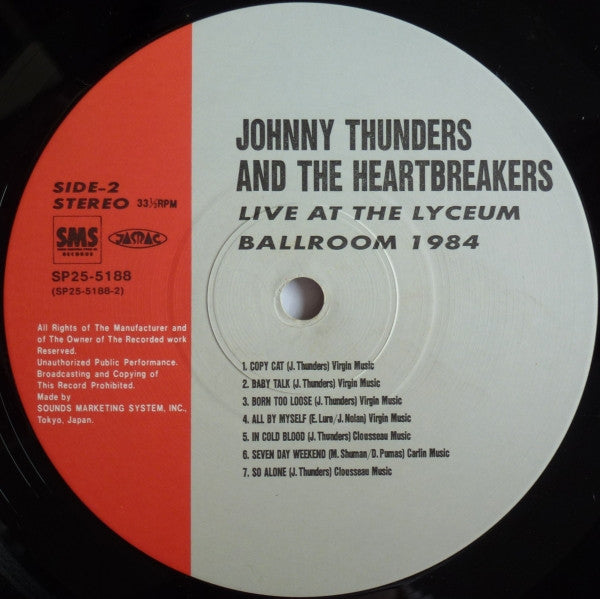 Live At The Lyceum Ballroom 1984