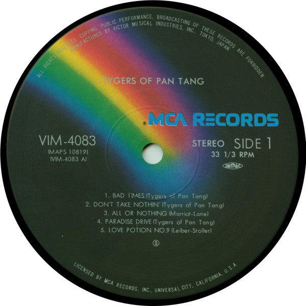 Tygers Of Pan Tang