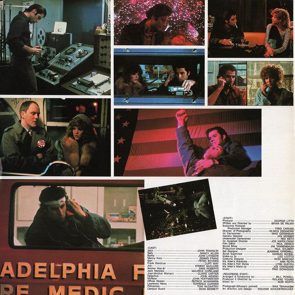 Blow Out (Original Sound Track Score From The Motion Picture)