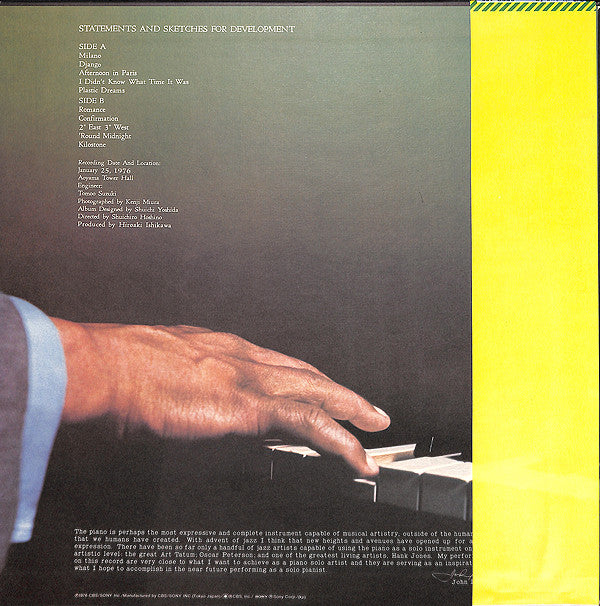 Statements And Sketches For Development