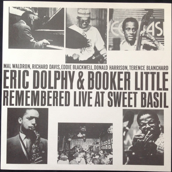 Eric Dolphy & Booker Little Remembered Live At Sweet Basil