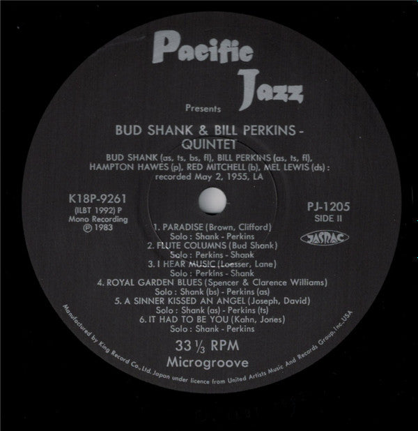 Bud Shank - Shorty Rogers - Bill Perkins