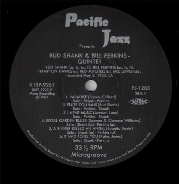 Bud Shank - Shorty Rogers - Bill Perkins