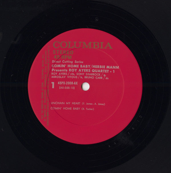 Herbie Mann Presents Comin' Home Baby Roy Ayers Quartet 1