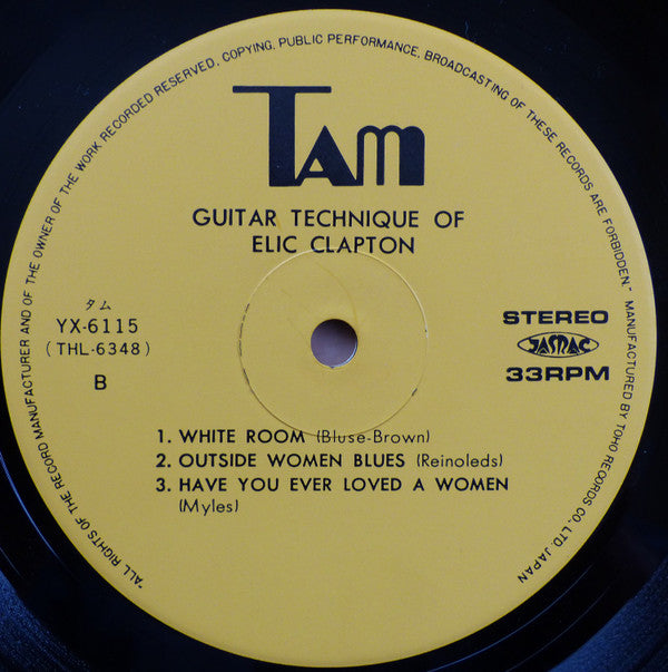 Guitar Technique Of Elic Clapton