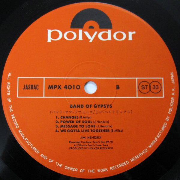 Band Of Gypsys