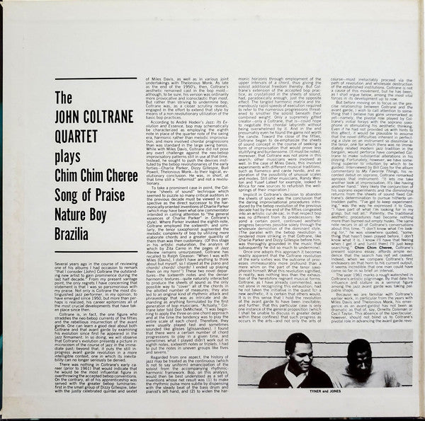 The John Coltrane Quartet Plays