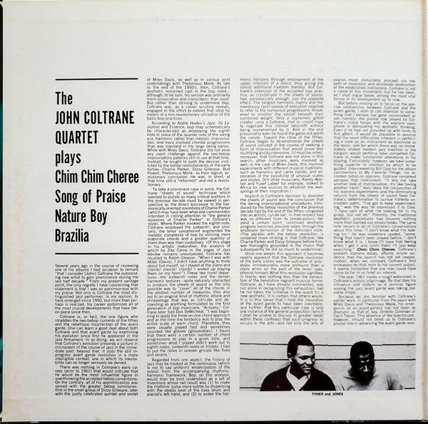 The John Coltrane Quartet Plays