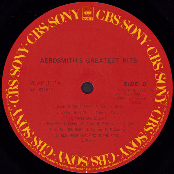 Aerosmith's Greatest Hits