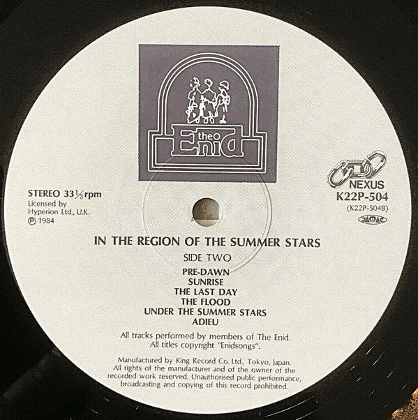 In The Region Of The Summer Stars