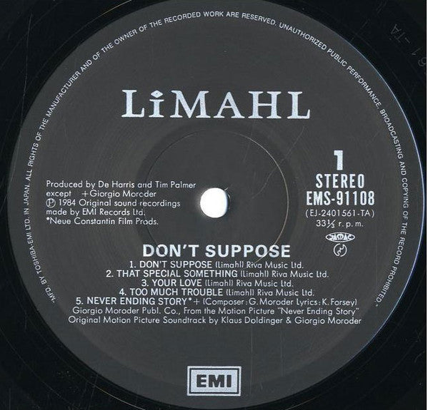 Don't Suppose