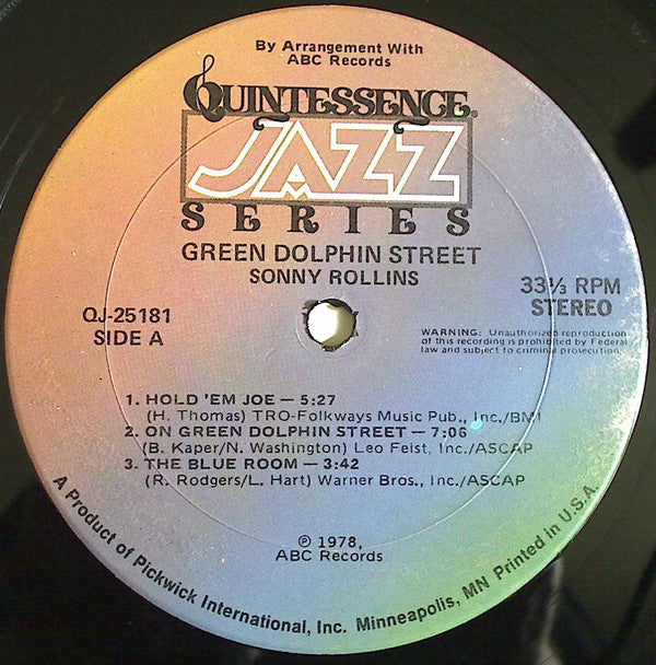 Green Dolphin Street