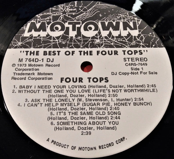 The Best Of The Four Tops