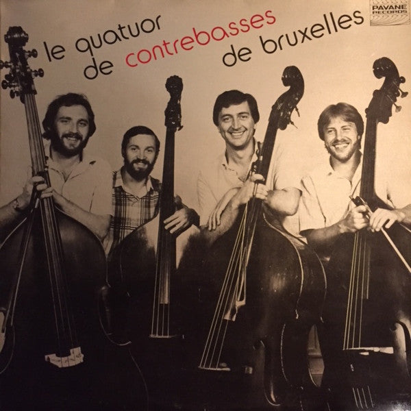 Le Quatuor De Contrebasses De Bruxelles