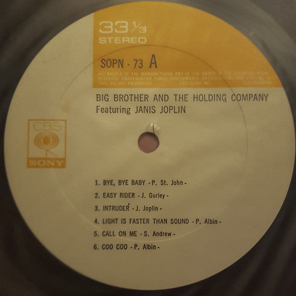 Big Brother & The Holding Company Featuring Janis Joplin