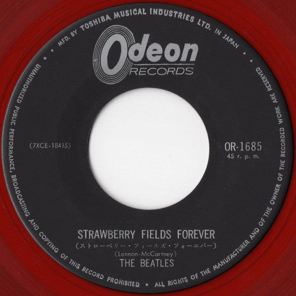 ストローベリー・フィールズ・フォーエバー = Strawberry Fields Forever / ペニー・レイン = Penny Lane
