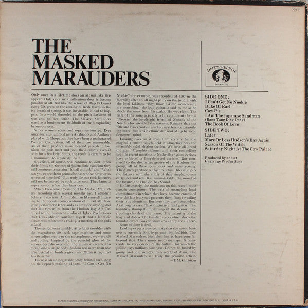 The Masked Marauders