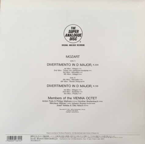 Divertimenti K.334 & K.136