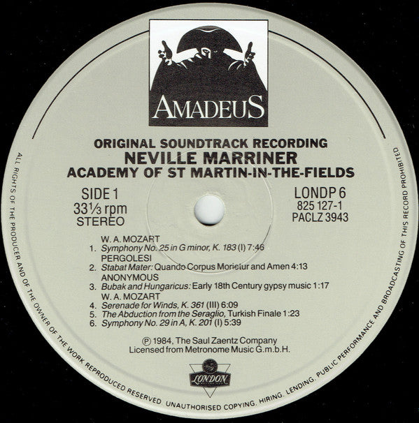 Amadeus (Original Soundtrack Recording)