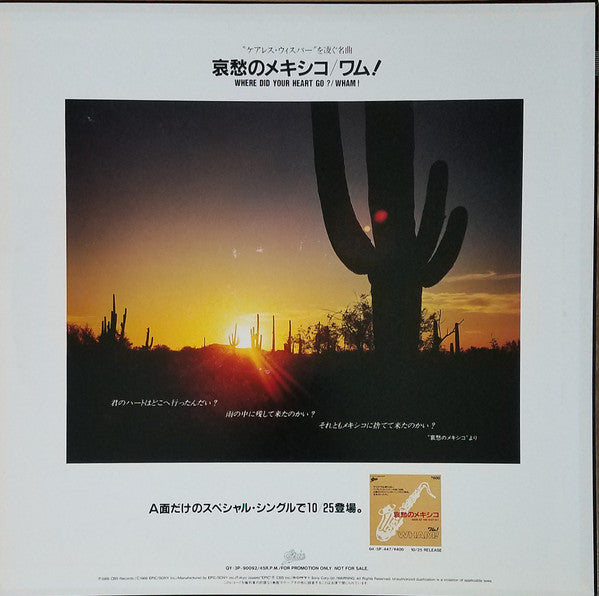 哀愁のメキシコ = Where Did Your Heart Go?