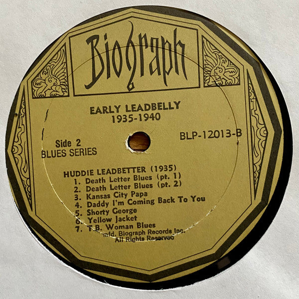 Early Leadbelly 1935 - 1940