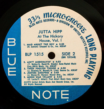 At The Hickory House Volume 1