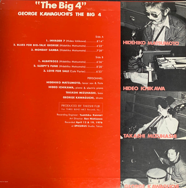 Release: The Big 4-Vinyl-Japan-1976-TBM-66-3935914