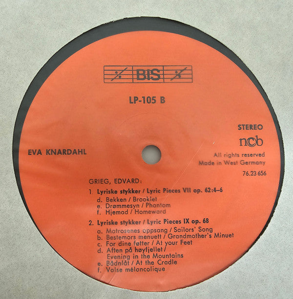 The Complete Piano Music Volume 2: Lyriske Stykker III, VII, IX Op. 43, 62, 68