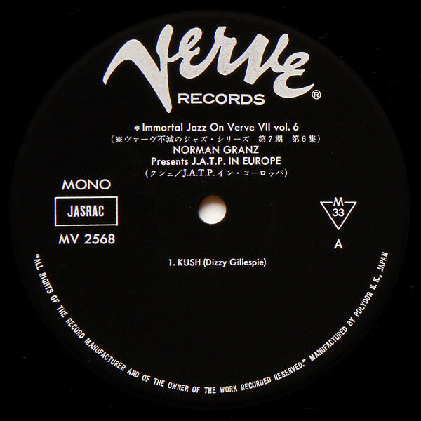 Norman Granz Presents Jazz At The Philharmonic In Europe