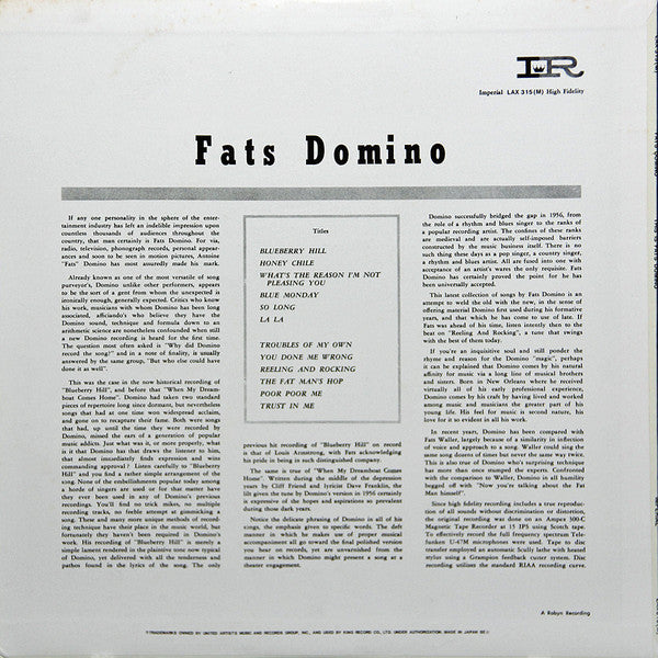 This Is Fats Domino!