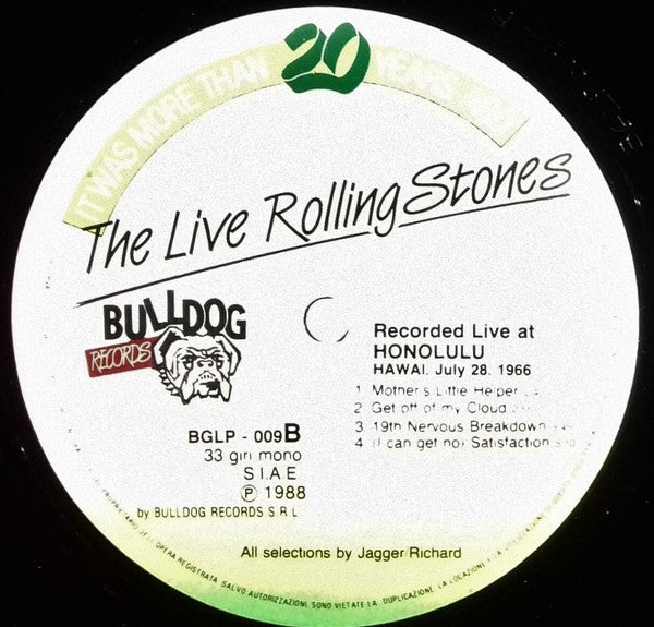 The Live Rolling Stones - Honolulu, Hawai - July 28, 1966