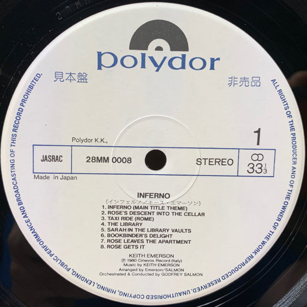 Inferno (Original Soundtrack)