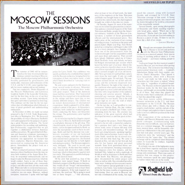 The Moscow Sessions