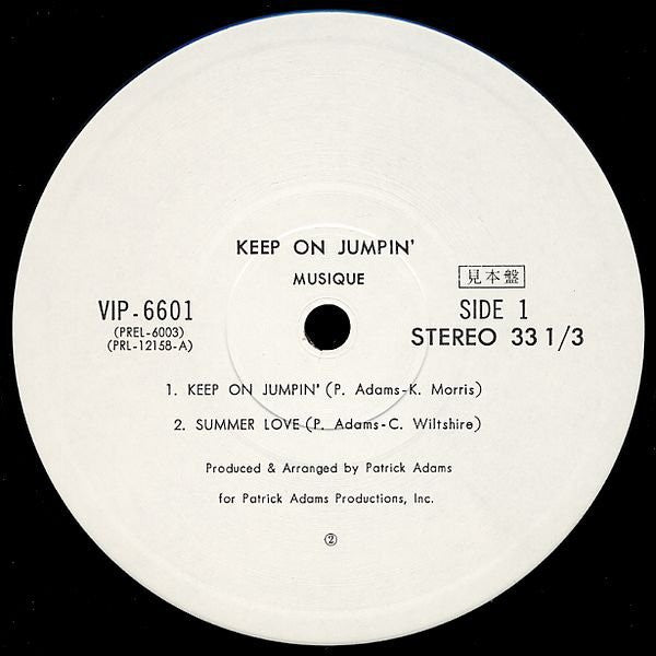 Keep On Jumpin' = キープ・オン・ジャンピン