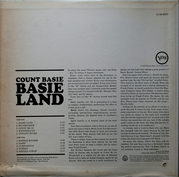 Basie Land