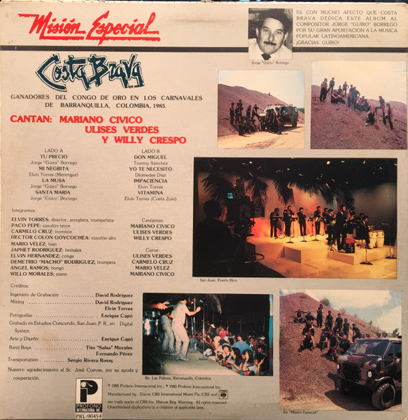 Release: Misión Especial-Vinyl-US-1985-PRL-90454-5328891