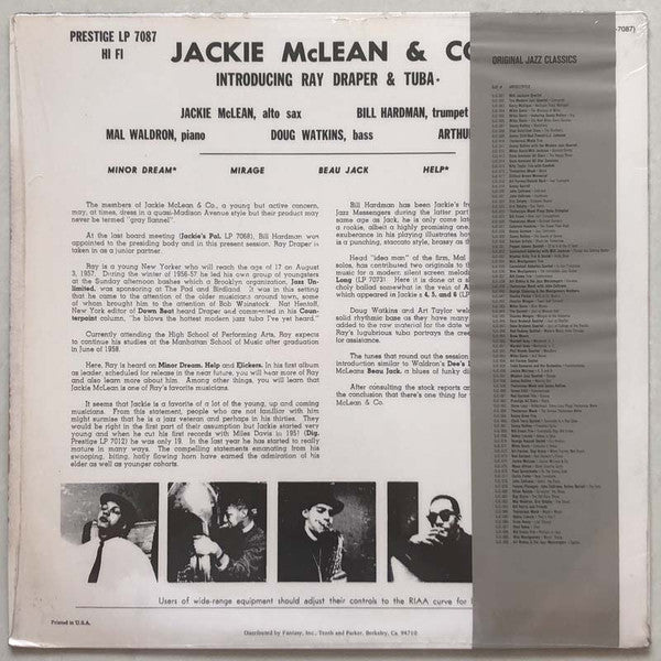 Jackie McLean & Co.