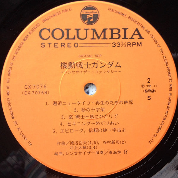 Mobile Suit Gundam Synthesizer Fantasy = 機動戦士ガンダム シンセサイザー・ファンタジー