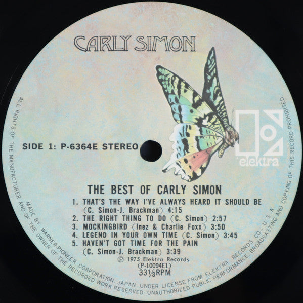 The Best Of Carly Simon