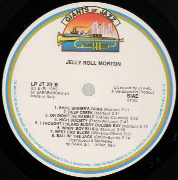 "Jelly Roll" Morton