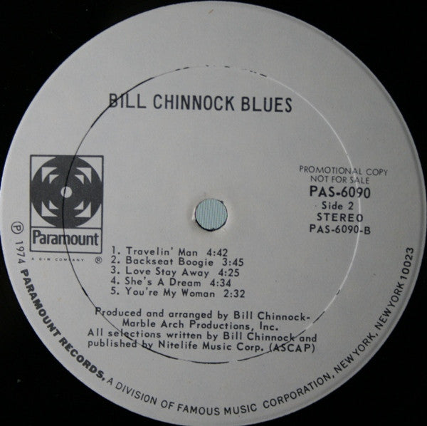 Bill Chinnock Blues
