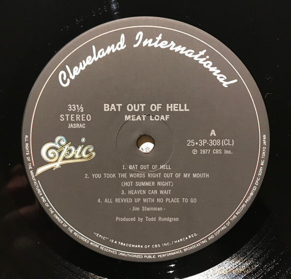Bat Out Of Hell