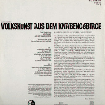 Volkskunst Aus Dem Knabengebirge