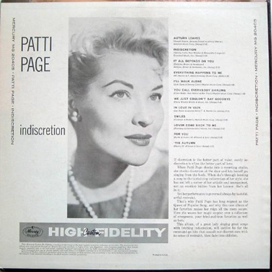 Indiscretion