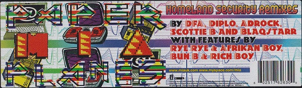 Paper Planes - Homeland Security Remixes