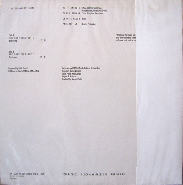 The Survivors' Suite