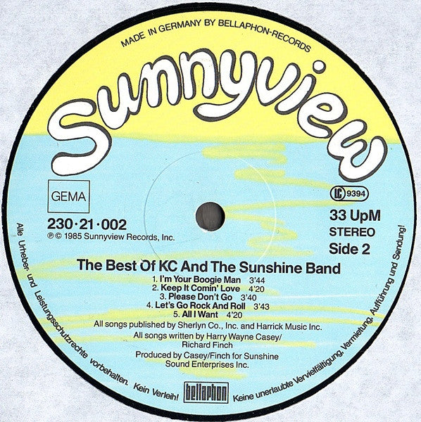 The Best Of KC And The Sunshine Band
