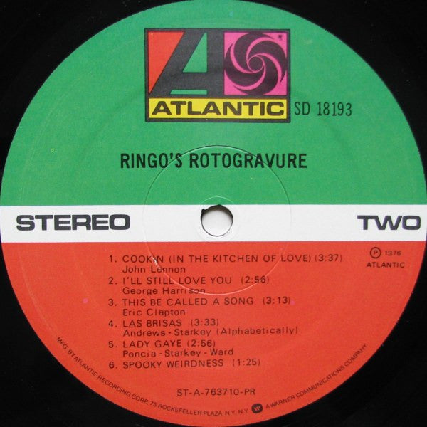 Ringo's Rotogravure