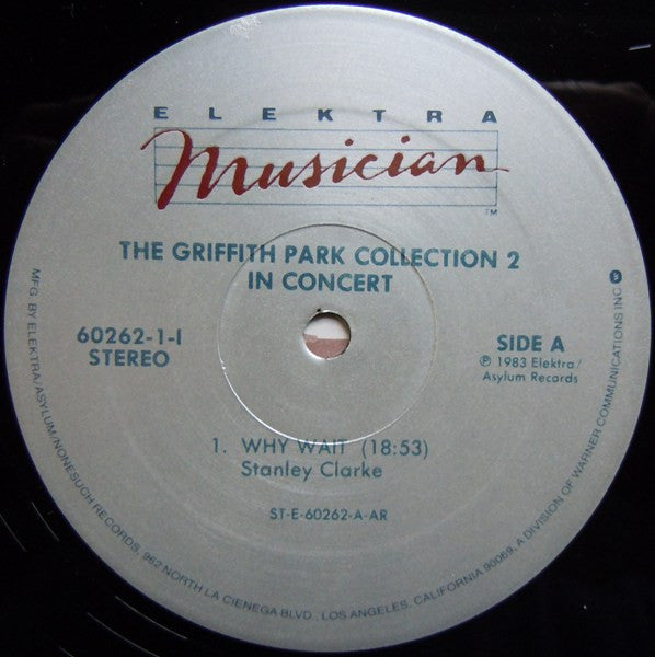 The Griffith Park Collection 2 In Concert