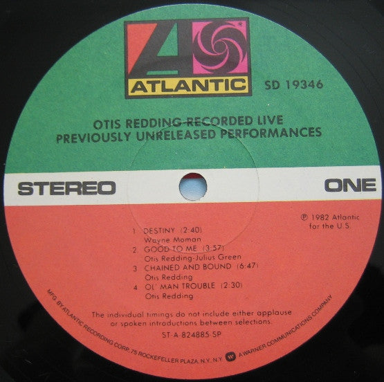 Recorded Live (Previously Unreleased Performances)